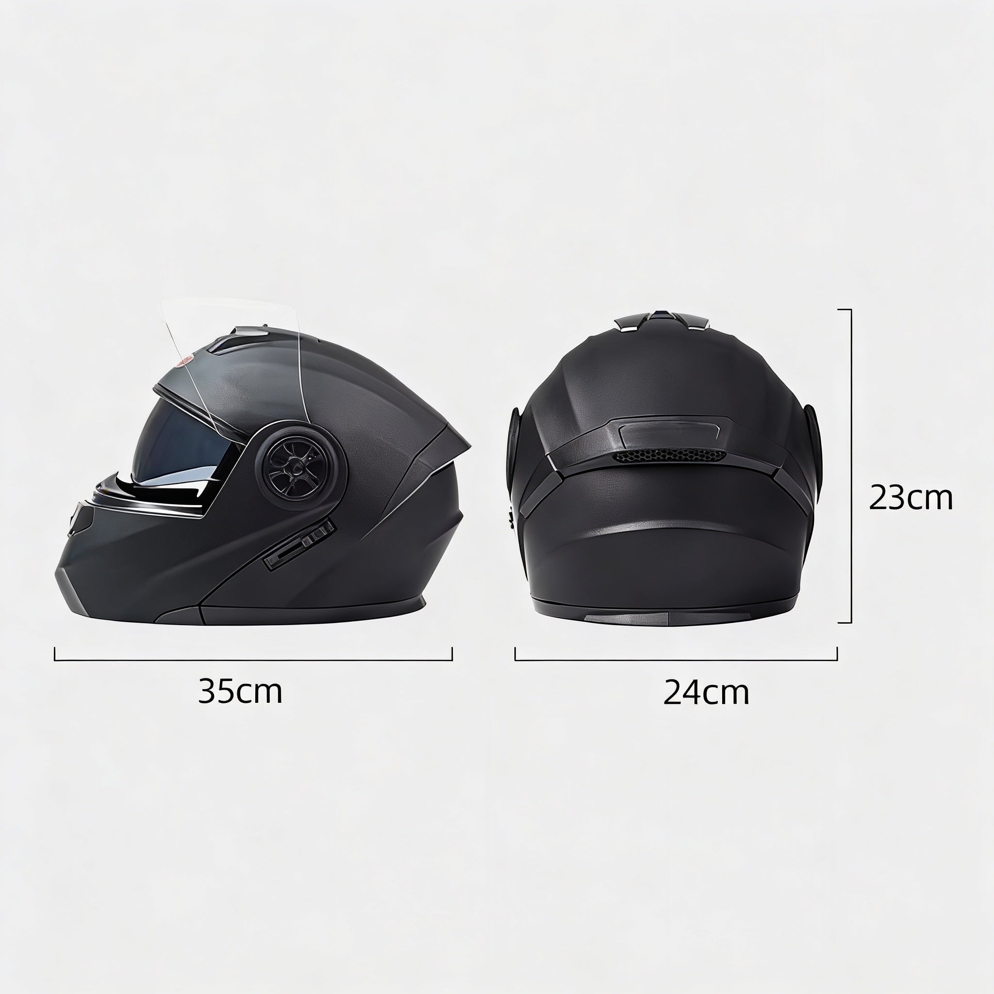 Capacete KF Flip | Escamoteável mais Seguro