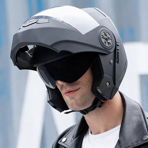 Capacete KF Flip | Escamoteável mais Seguro