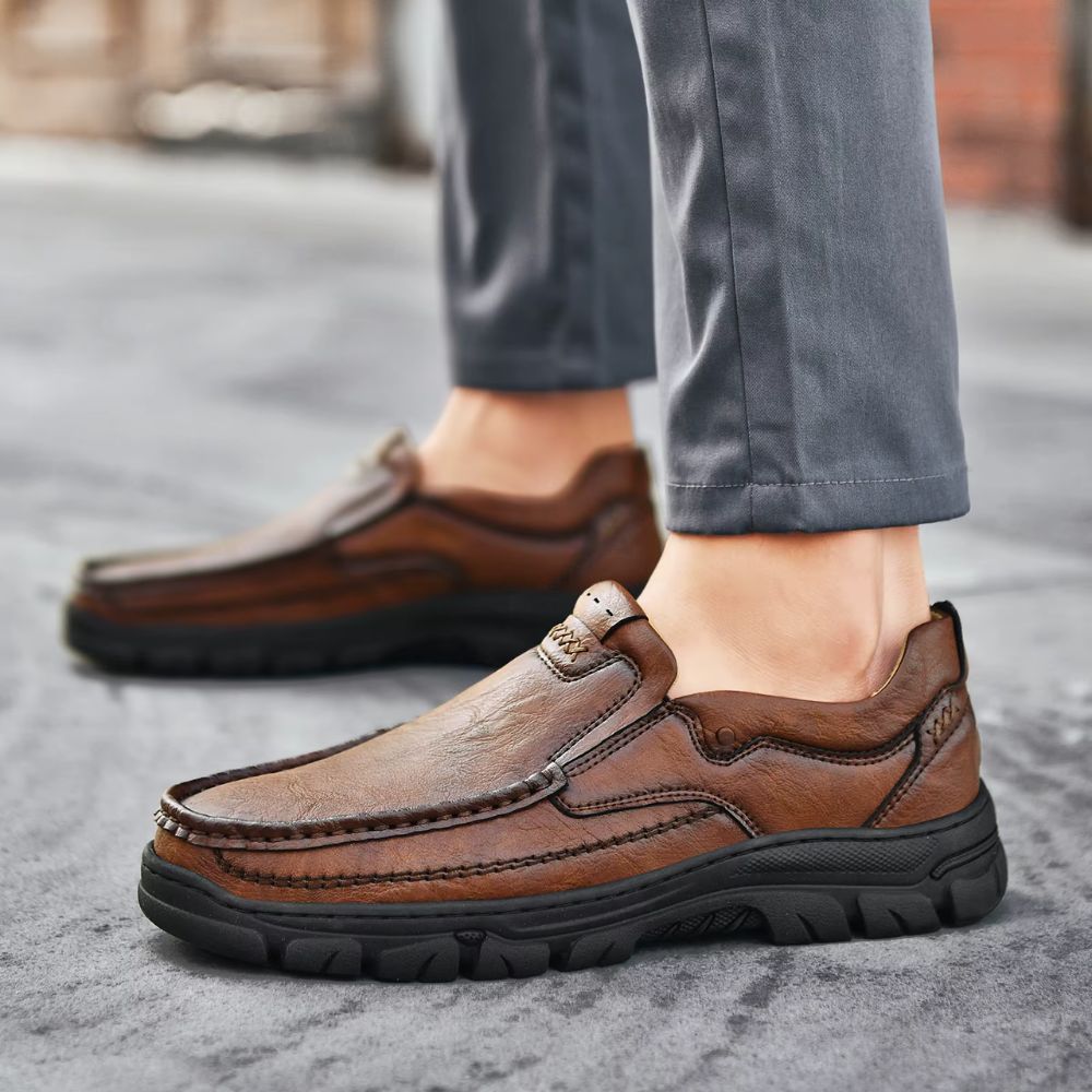 Mocassim em Couro Montoro