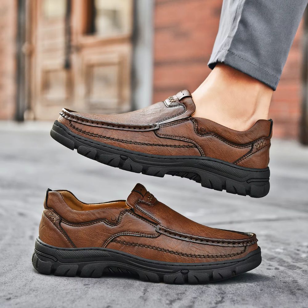 Mocassim em Couro Montoro